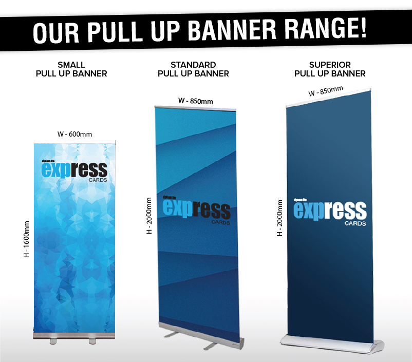 Pull Up Banners Range